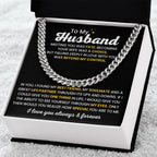Jewelry Gift for Husband from Wife - Meeting you was fate - Birthday & Valentine’s Day for Him