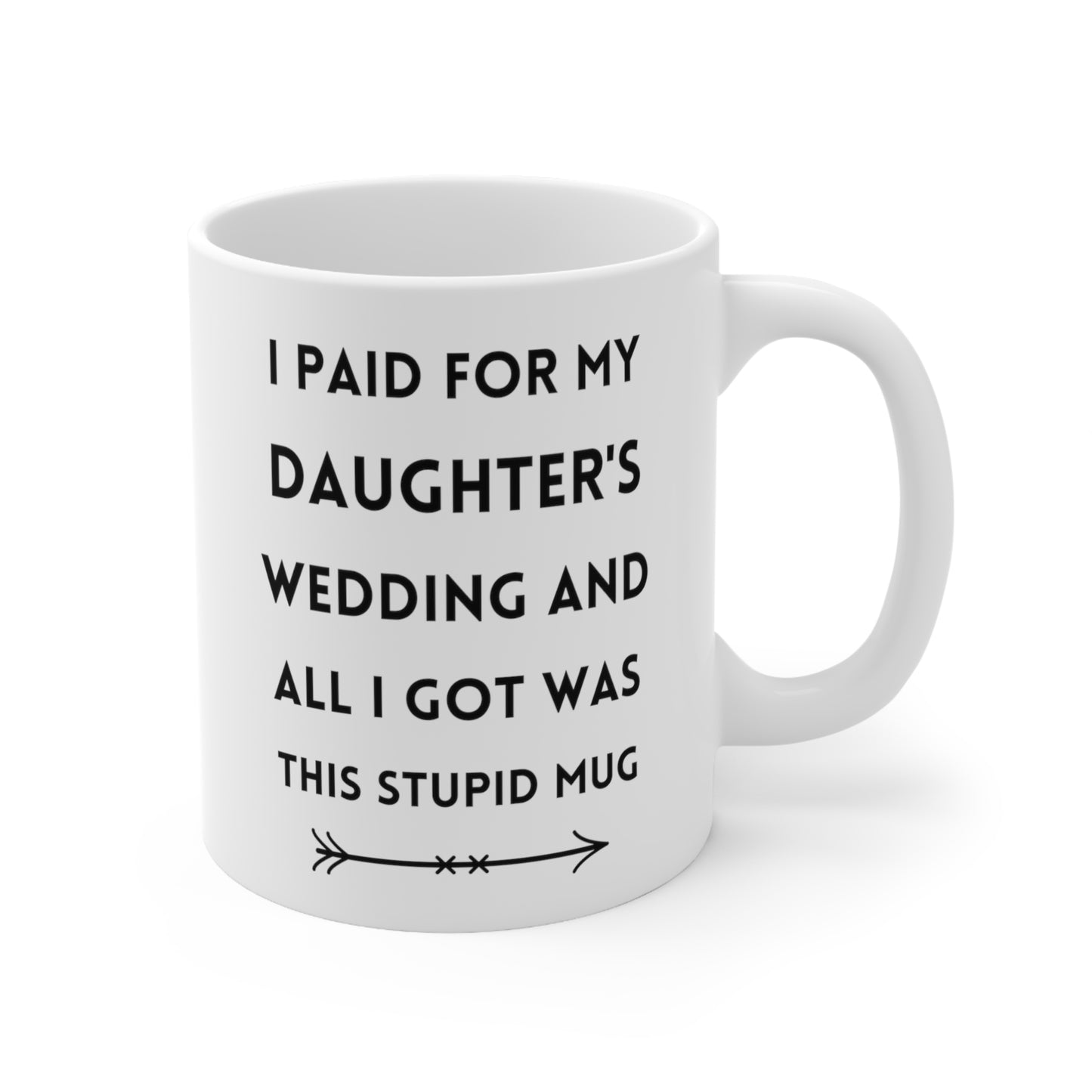 Father of the bride mug