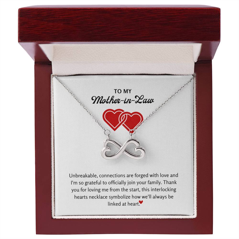 To My Mother in Law - I am so grateful - Endless Love Necklace
