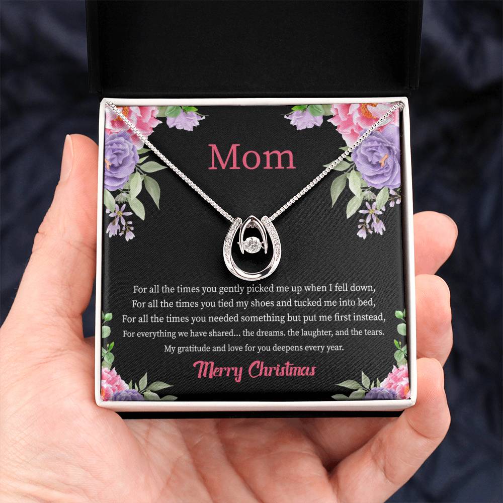 Christmas Gift for Mom - You Mean The World To Me - Lucky In Love PARTNER
