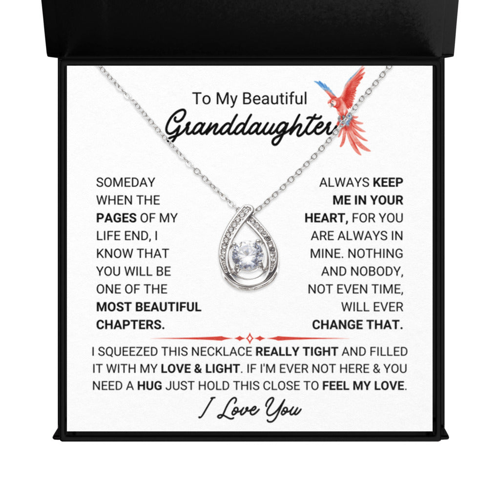 Granddaughter Keepsake Necklace