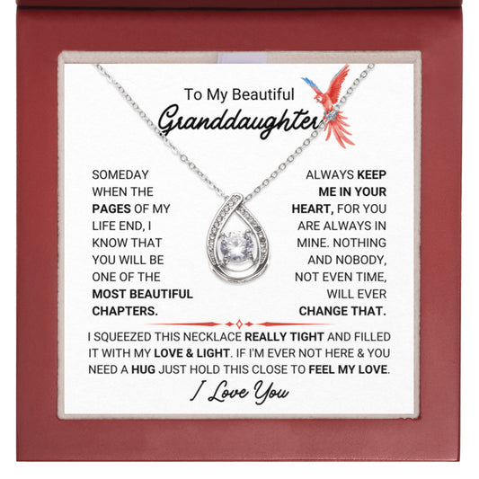 Granddaughter Keepsake Necklace