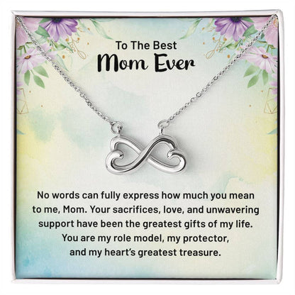 To The Best Mom Ever - You're My Role Model - Endless Love Necklace - Special Gifts For Mom