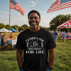 Best Father Son T-Shirt, Stylish Dad Tee, Fun Gift for Fathers and Sons