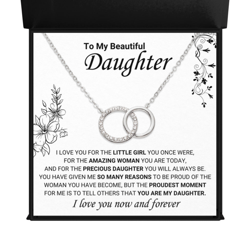 To My Beautiful Daughter Gift from Parents