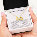 Mother of the Groom - Present for Mother in Law - Thank you for raising the man of my dreams - Endless Love Necklace