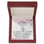 To My Granddaughter Necklace – Birthday, Graduation Special Gift for Granddaughter – Crown Pendant Necklace