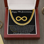 14th Anniversary Gift, Cuban Link Chain for 14th Anniversary, Stylish Gift for Him, Celebrate Love & Togetherness