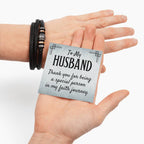 To My Husband - Gift for Husband from Wife - Love You Forever Bracelet