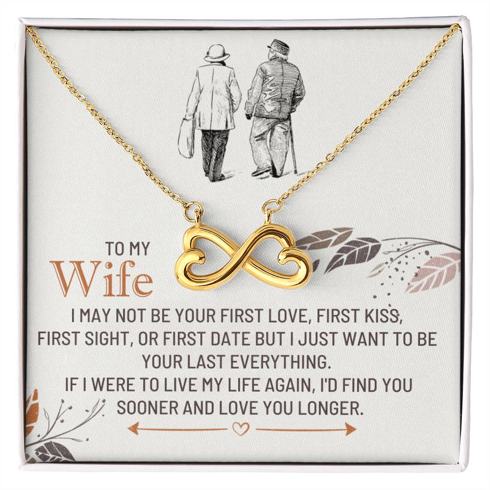Wife Birthday Gift from Husband - Romantic Jewelry for Valentine’s Day & Anniversaries - Endless Love Necklace