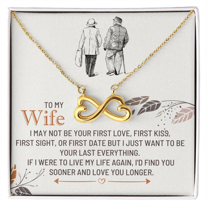 Wife Birthday Gift from Husband - Romantic Jewelry for Valentine’s Day & Anniversaries - Endless Love Necklace