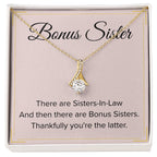 Bonus Sister Necklace Gift - Alluring Beauty Necklace