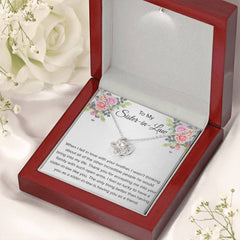 Sister-In-Law Necklace, Special Gift for Sister-In-Law, Timeless Jewelry, To My Sister-In-Law