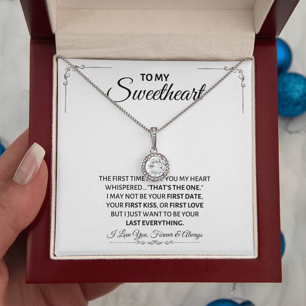 To My Sweetheart Necklace - Gift for Love on Valentine’s Day & Special Days - Eternal Hope Necklace