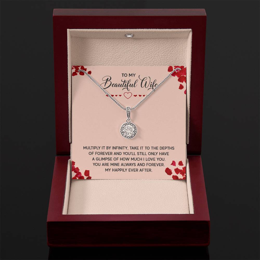 Valentine’s Day Gift for Wife - Emotional Jewelry from Husband for Anniversary Too - Eternal Hope Necklace