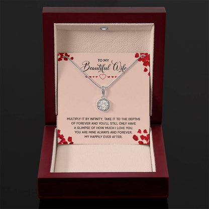 Valentine’s Day Gift for Wife - Emotional Jewelry from Husband for Anniversary Too - Eternal Hope Necklace