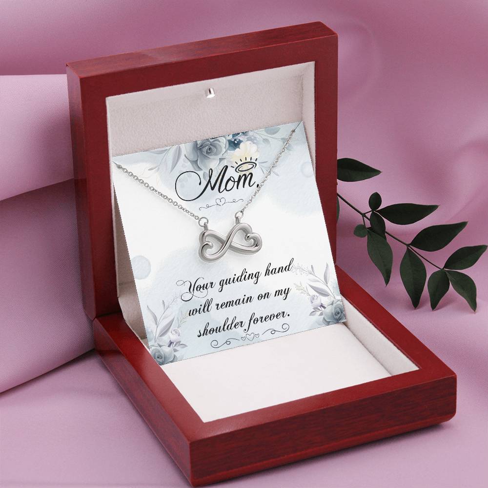 Best Gift for Mom - Your guiding hand - Endless Love Necklace