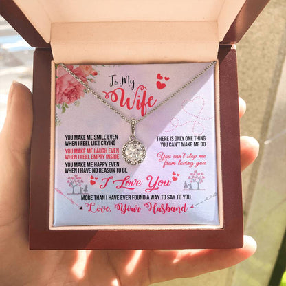 Heartfelt Gift for Wife from Husband - Romantic Jewelry for Special Occasions & Valentine’s Day - Eternal Hope Necklace