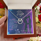 Romantic Gift for Wife from Husband - Meaningful Jewelry for Birthday, Anniversary, Christmas & Valentine’s Day - Lucky In Love Necklace