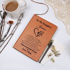 Gifts for Daughter, Notebook Gift for Daughter, Inspiring Journal With Loving Message, To My Daughter