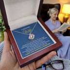 To My Beautiful Wife Necklace - Romantic Gift For Wives - Perfect For Anniversaries, Birthdays Or Special Occasions - Gifts For Her - Crown Pendant Necklace