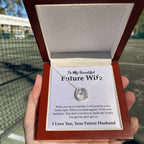 To My Future Wife Necklace - Best Romantic Jewelry Gift for Special Occasions & Love Appreciation - Lucky In Love Necklace