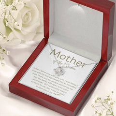 Daughter-in-Law to Mother-in-Law Necklace, Loving Jewelry Gift, Wedding Day Keepsake