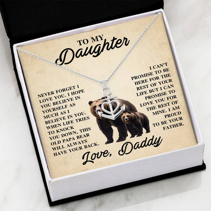 Birthday Gift for Daughter - Anchor Pendant Necklace from Daddy