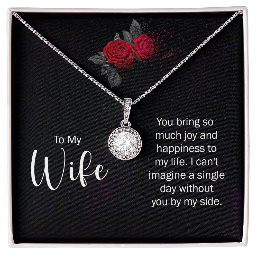 Romantic Gift for Wife from Husband - Meaningful Jewelry for Birthday, Anniversary, Christmas & Valentine’s Day - Eternal Hope Necklace