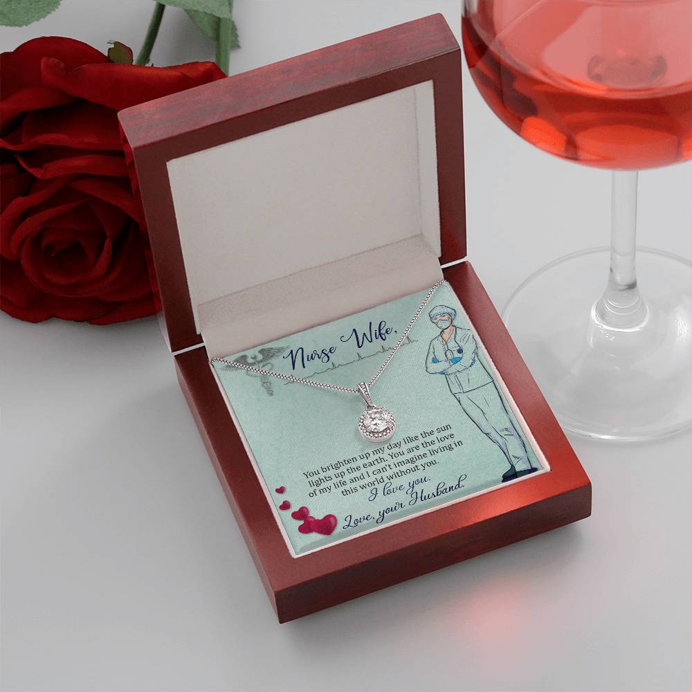 Nurse Wife Present - Eternal Hope Necklace - Gift for Wife from Husband