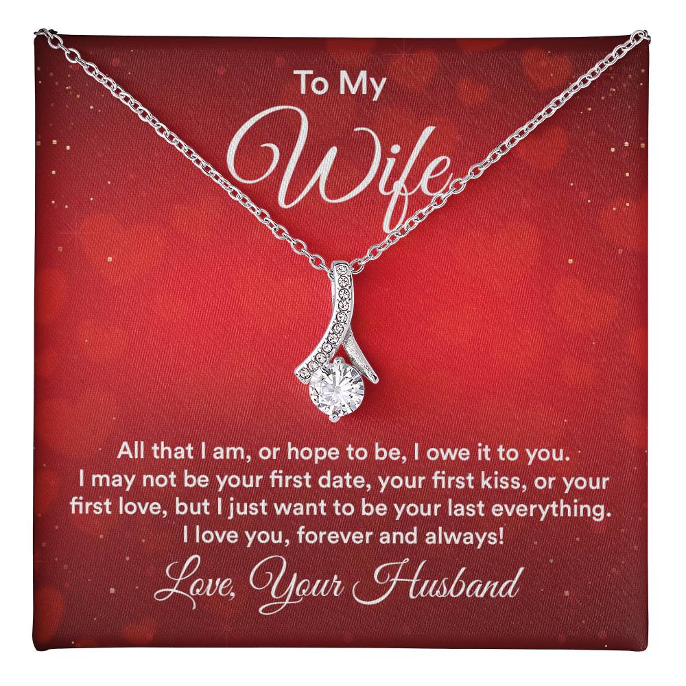 Wife Gift from Husband - Meaningful Jewelry for Valentine’s Day & Special Occasions - Alluring Beauty Necklace