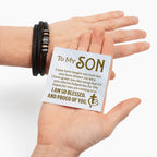 Gift for Son – Birthday, Christmas Jewelry – Love You Forever Bracelet