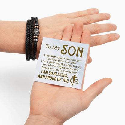 Gift for Son – Birthday, Christmas Jewelry – Love You Forever Bracelet