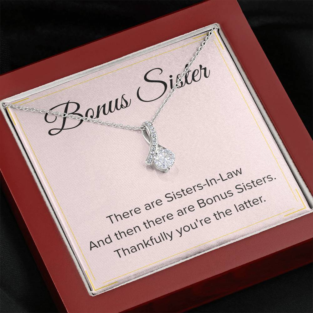 Bonus Sister Necklace Gift - Alluring Beauty Necklace