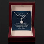 Daughter Gift for Birthday Graduation Achievements from Dad – Eternal Hope Necklace