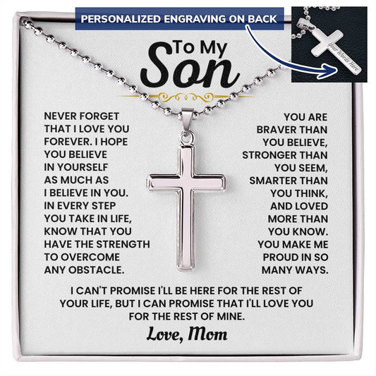 Son Necklace from Mom