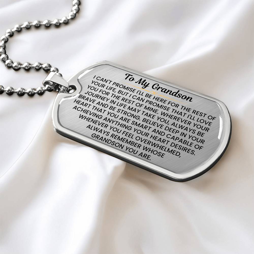 Surgical Steel Dog Tag Necklace