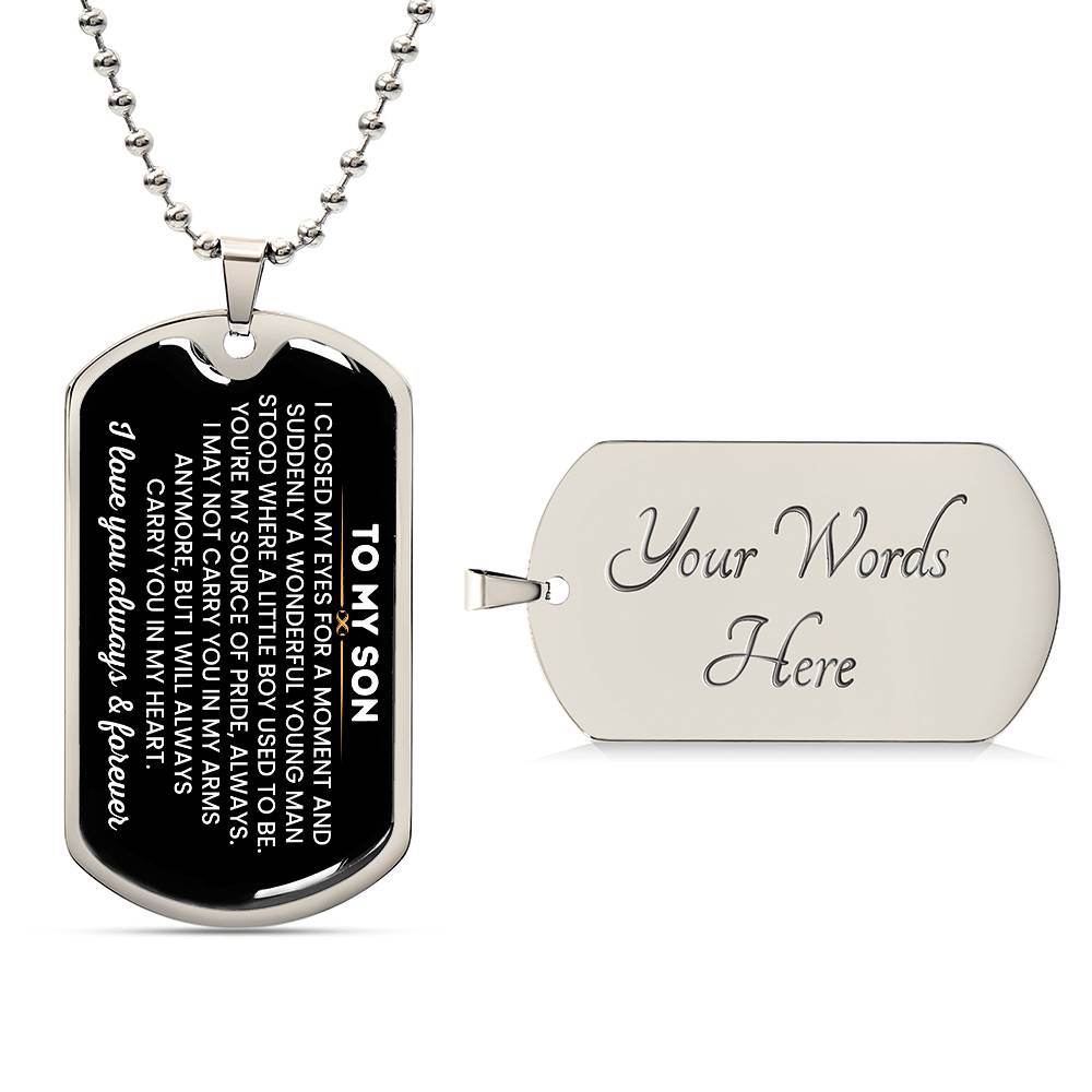 Durable Dog Tag Necklace