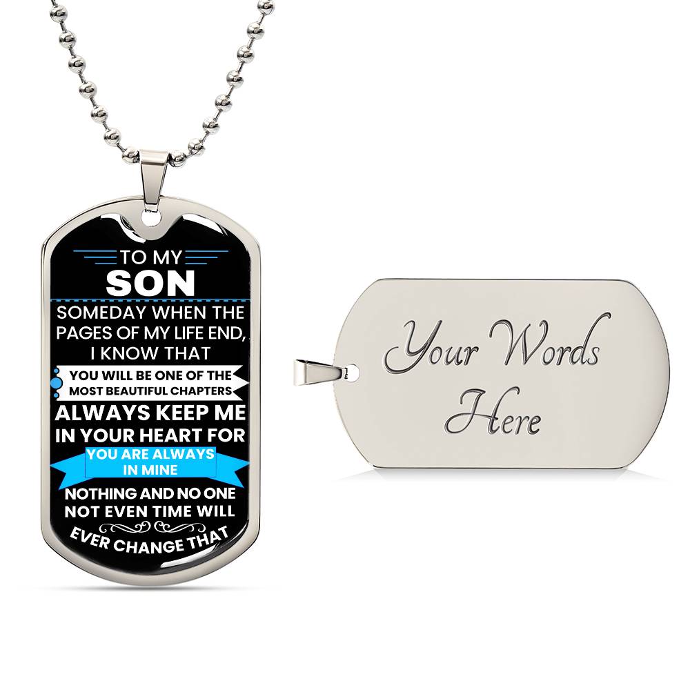 Dog Tag Necklace for Graduation Gifts