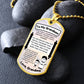 Birthday Gift Dog Tag Necklace