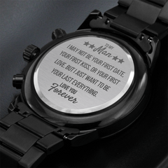 Personalized Engraved Watch for Boyfriend, Anniversary Gift for Him, Timeless Keepsake with Love Message, To My Man