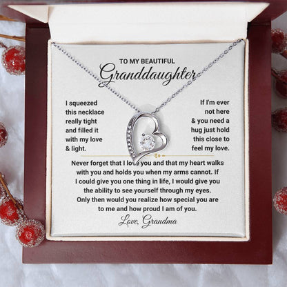 Gift Box with Necklace and LED Spotlight