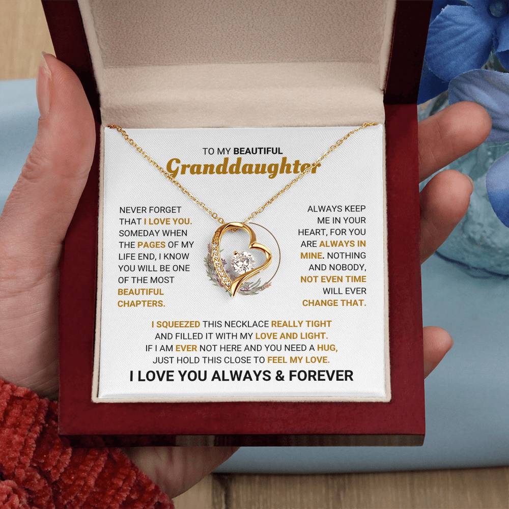 Beautiful Granddaughter Gift