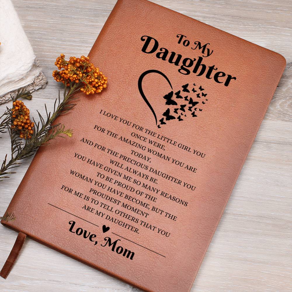 Graphic Journal from Mom to Daughter - A Lasting Memento of Love