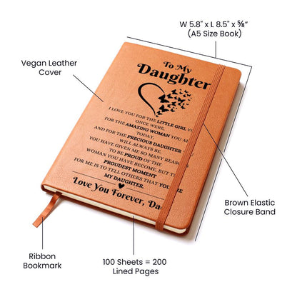 Perfect size leather journal for her