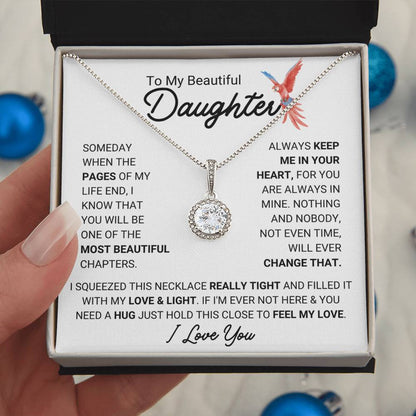 To My Daughter Necklace - Jewelry Box