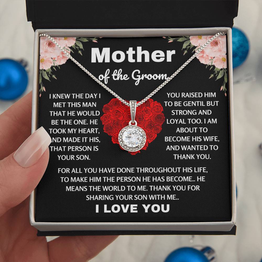 Mother in Law Necklace for Wedding Day