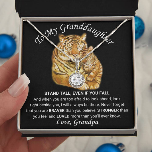 Granddaughter Gift from Grandpa Necklace