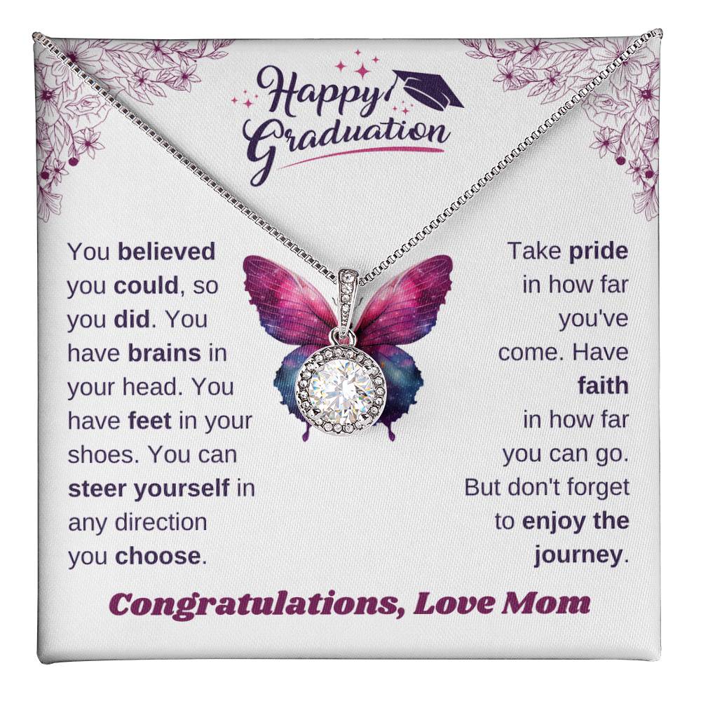 College and High School Graduation Gift Necklace