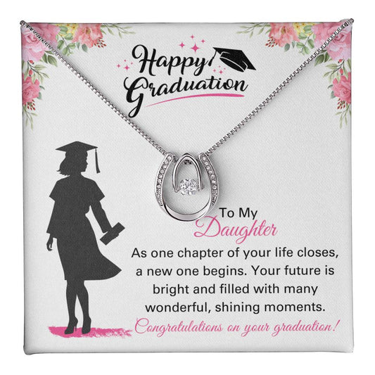 College Graduation Gift for Daughter from Parents | Uni Graduation Necklace for Her